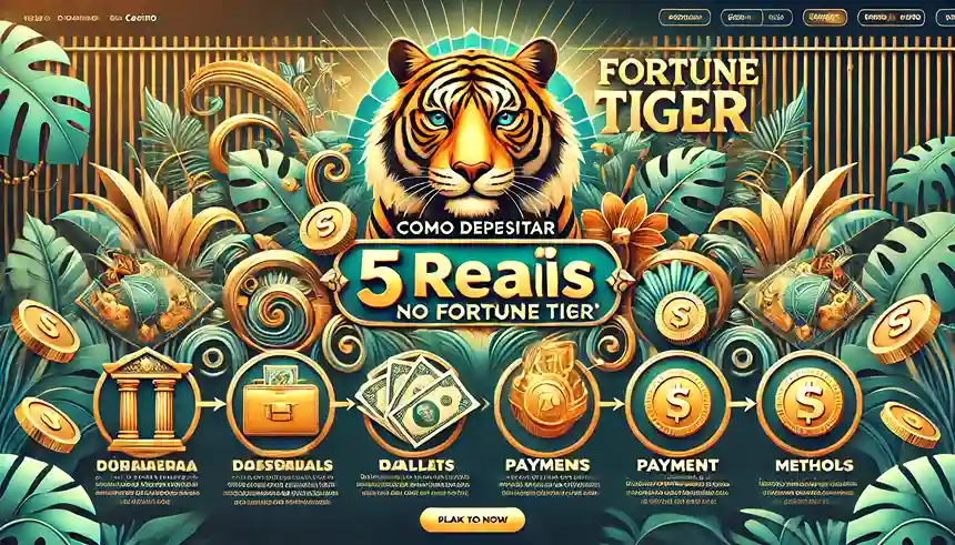 Como Depositar 5 Reais no Fortune Tiger